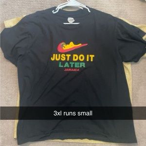 Funny Jamaica shirt 3xl but runs small